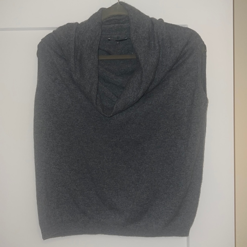 BNWT Vince Cashmere Cowl Tank Sweater